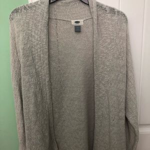 Old Navy Gray Cardigan